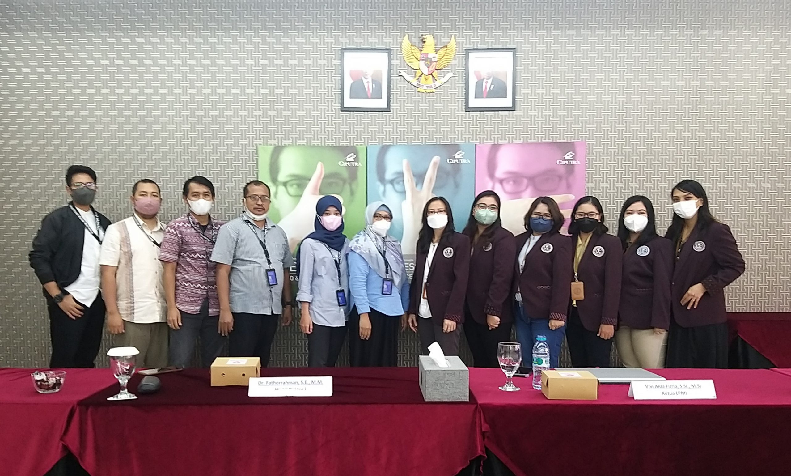 Upayakan Peningkatan Mutu, Institut Teknologi & Bisnis Asia Malang Kunjungi Universitas Ciputra Surabaya