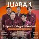 Juara 1 E-Sport Kategori Provinsi Epiclair Universitas Kristen Petra