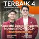 Terbaik 4 Tingkat Wilayah 3 dalam kompetisi Debat Mahasiswa Indonesia (KDMI) 2024