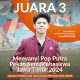 Juara 3 Menyanyi Putra Pekan Seni Mahasiswa Jawa Timur 2024